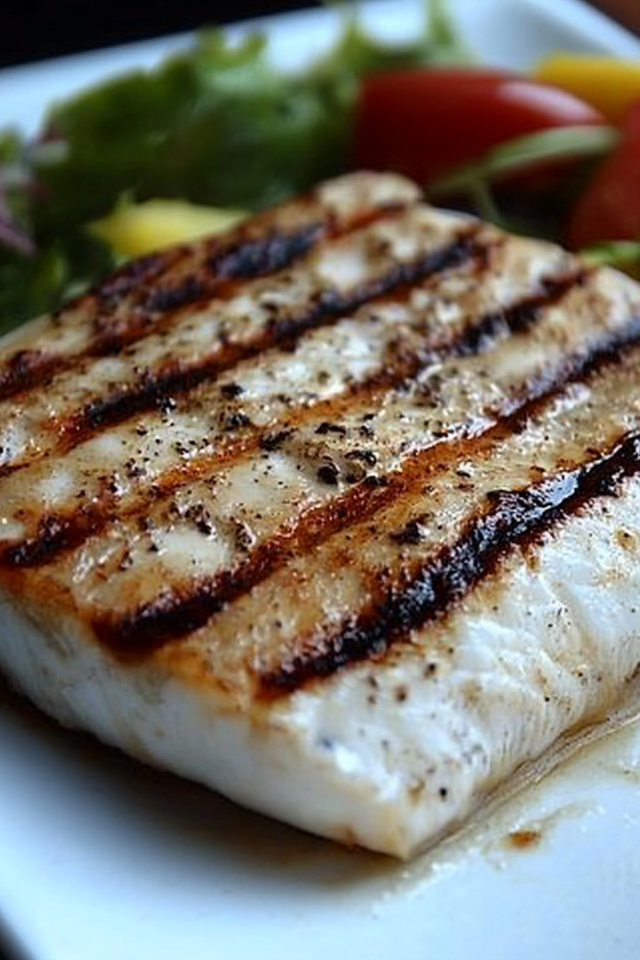grill ono fish Final Dish Presentation
