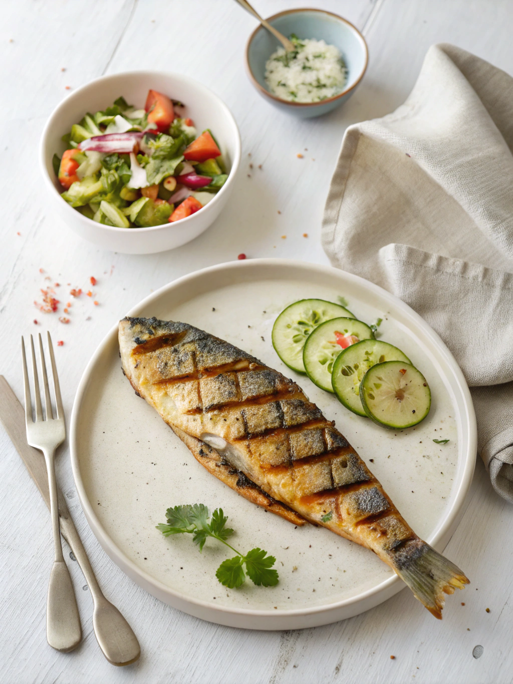 grill ono fish serving suggestion