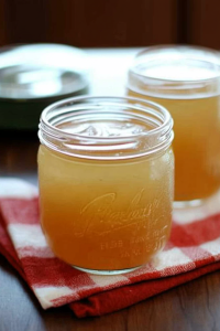 homemade chicken stock