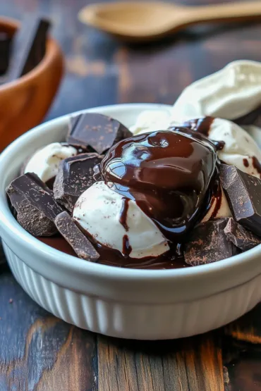 homemade chocolate sauce