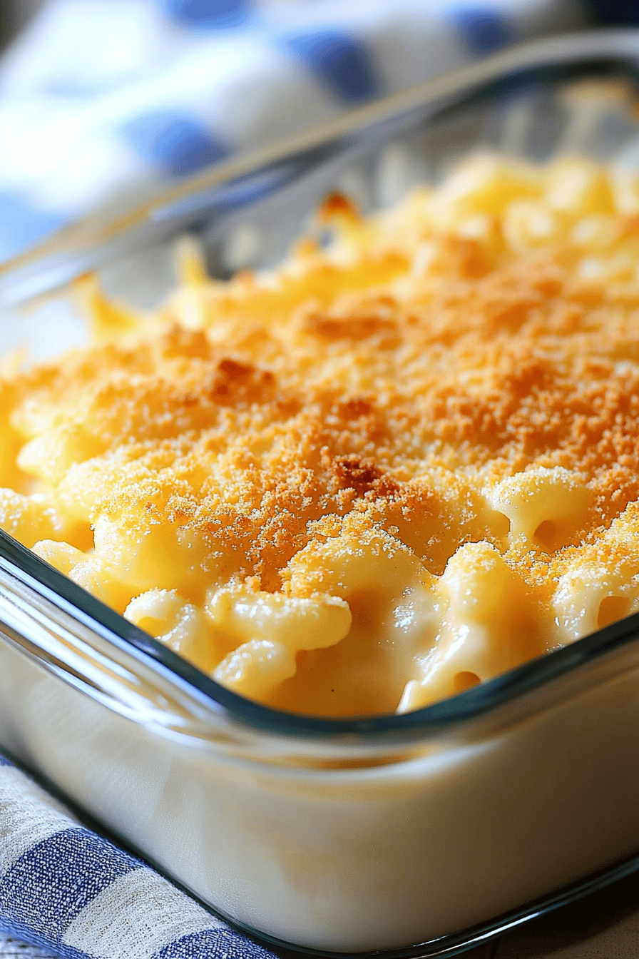 macaroni and cheese comfort food Final Dish Presentation