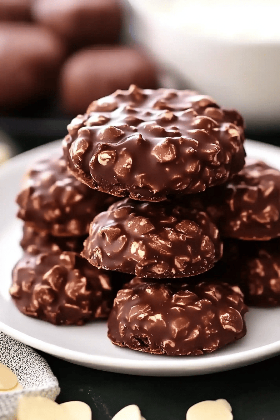 no-bake cookies recipes Final Dish Presentation