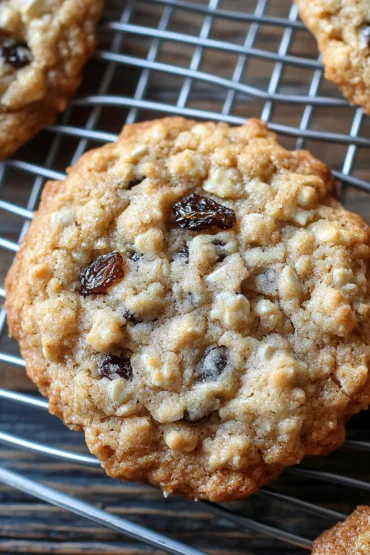 oatmeal raisin cookies
