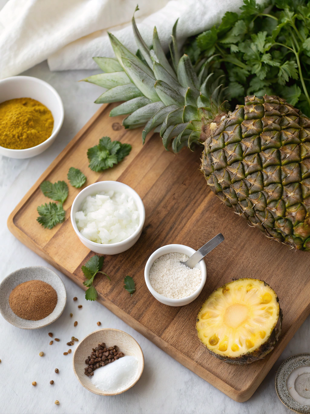 pineapple coconut sour recipe ingredients
