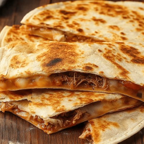 pulled pork quesadilla