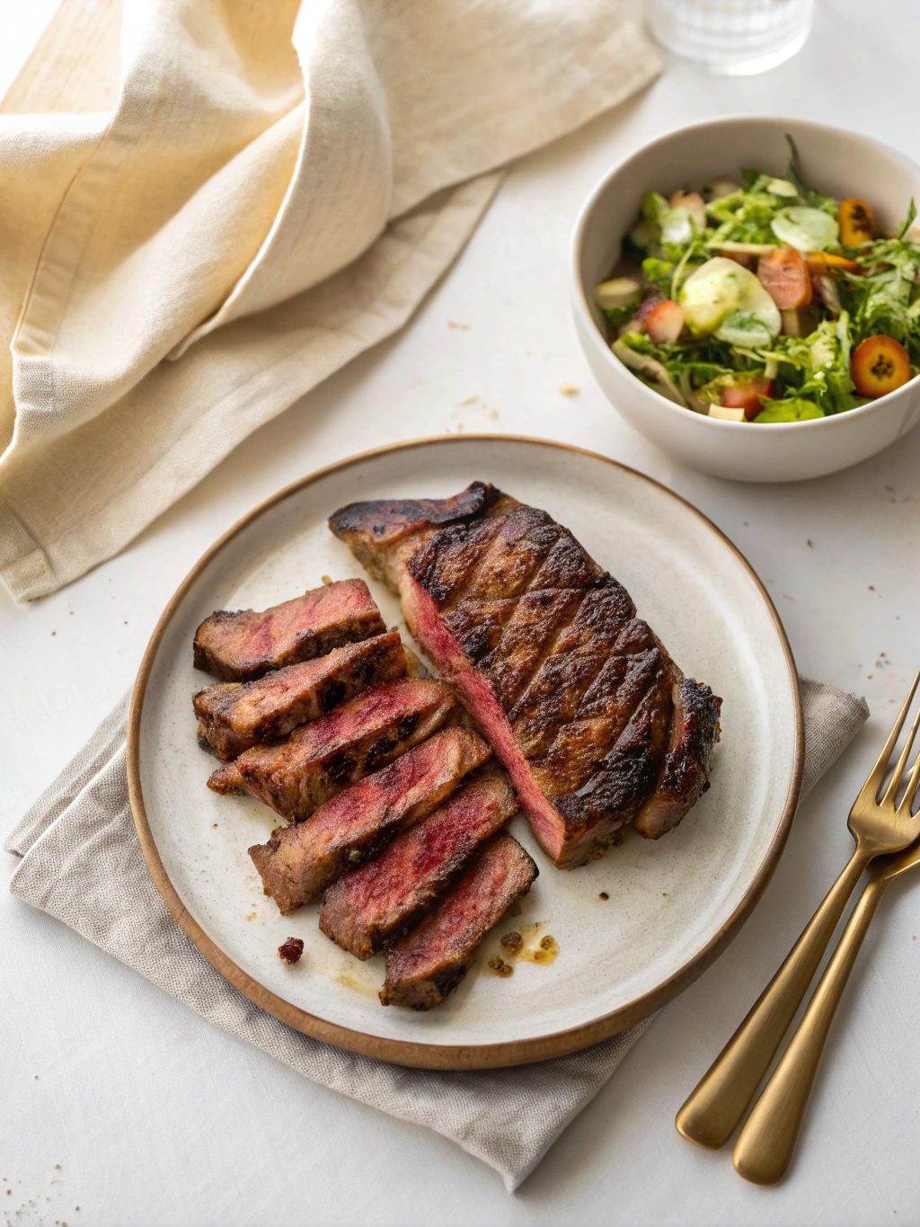 reverse sear steak serving suggestion