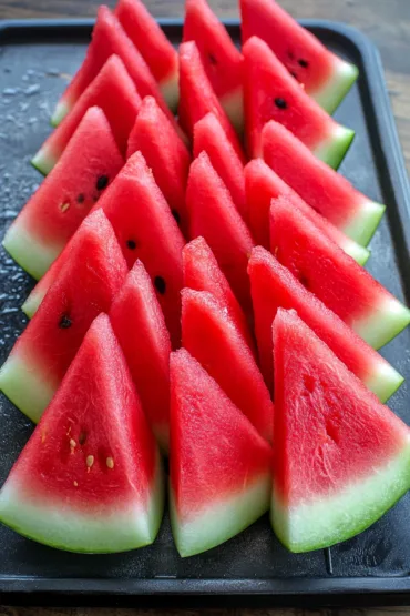 slice watermelon