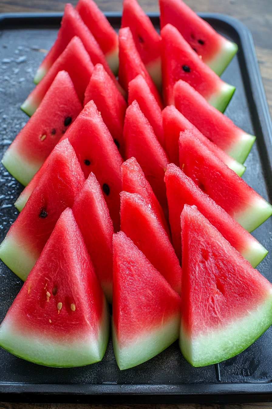 slice watermelon