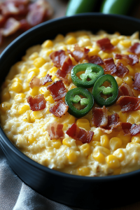 Bacon Jalapeño Creamed Corn