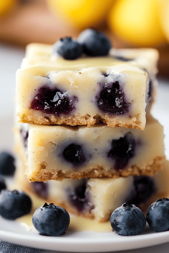 Blueberry Blondies