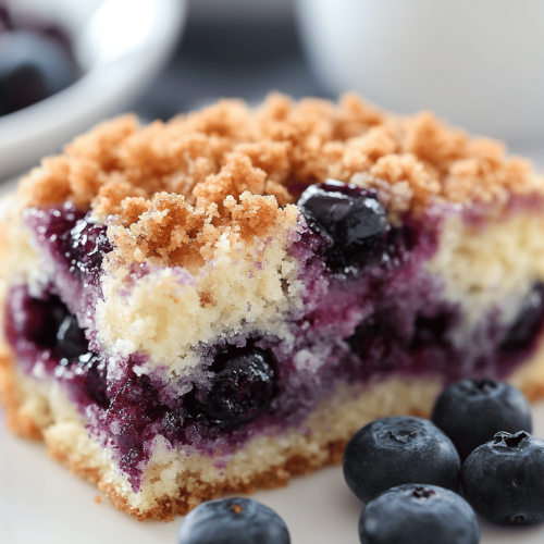 Blueberry Cream Cheese Coffee Cake