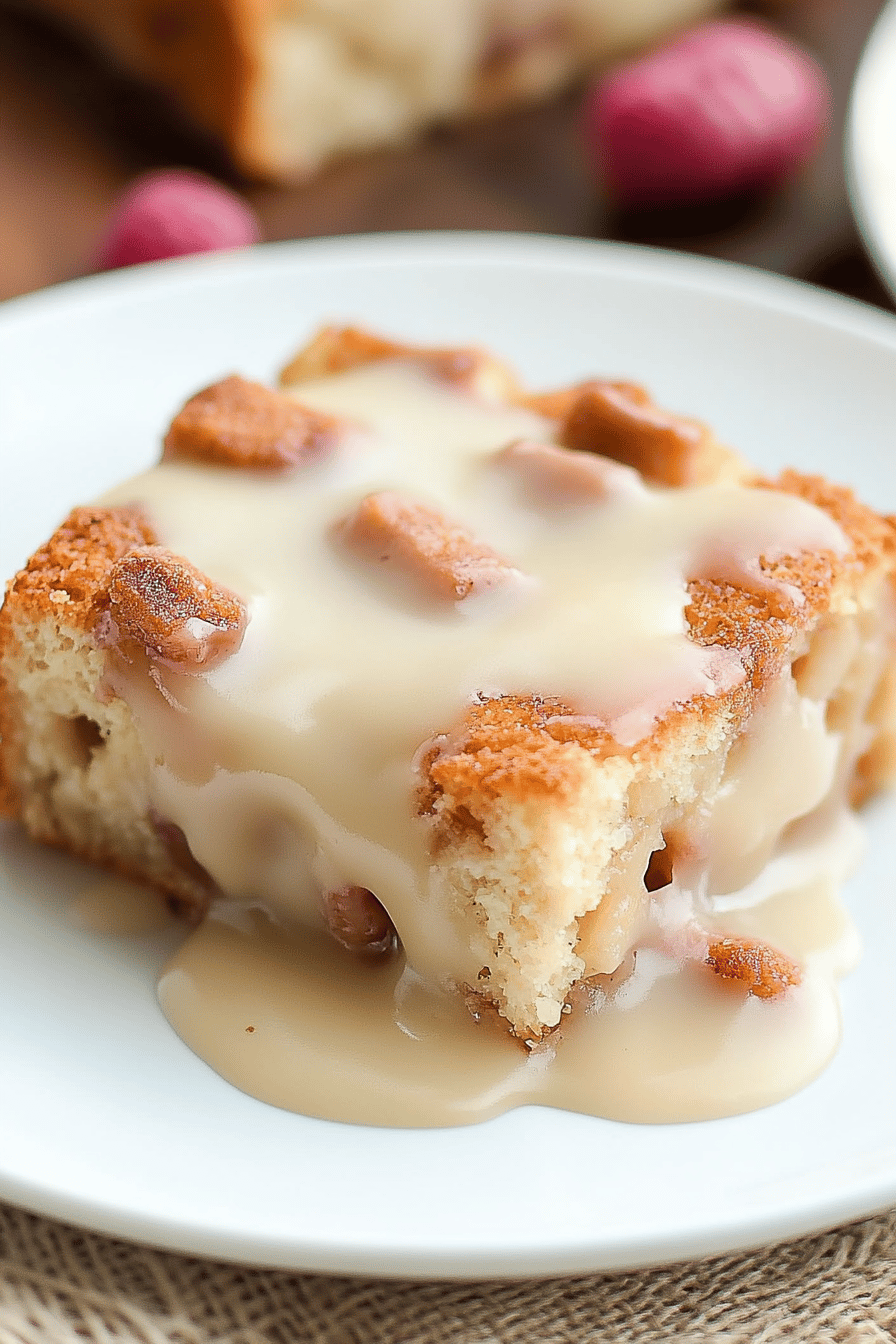 Bread Pudding Recipe ingredients organized and measured on kitchen counter
