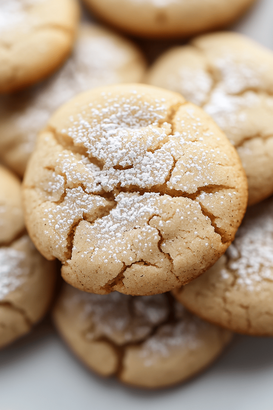 Brown Butter Cinnamon Cookies final dish beautifully presented and ready to serve