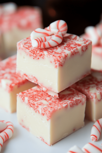 Candy Cane Fudge
