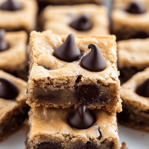 Chocolate Chip Cookie Bars Recipe
