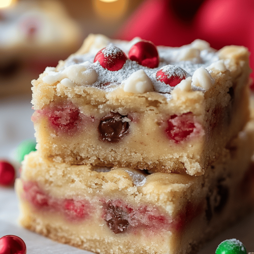 Christmas Cookie Bars