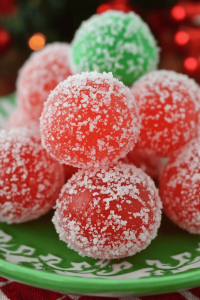 Christmas Jello Balls