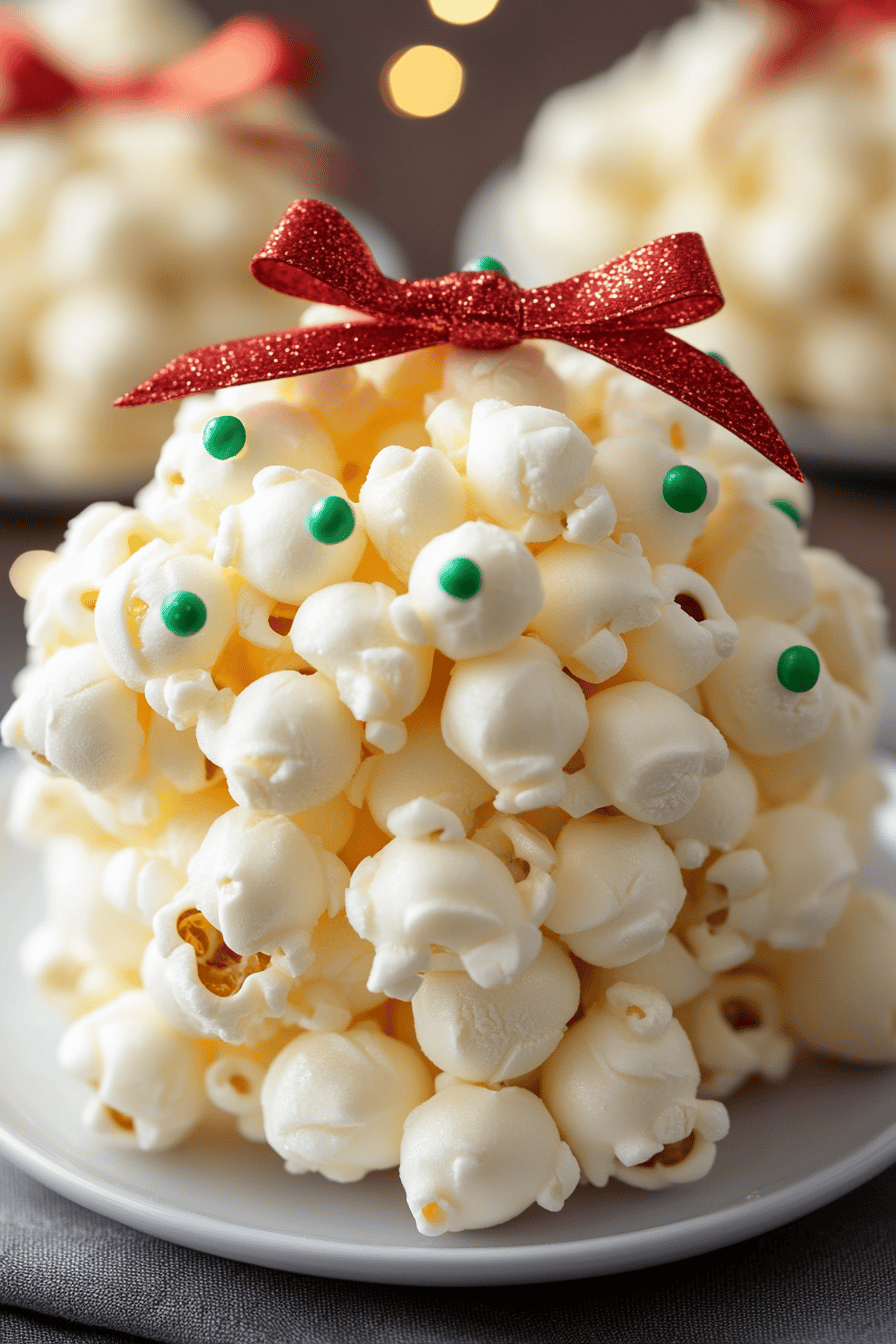 Christmas Puffcorn Recipe final dish beautifully presented and ready to serve