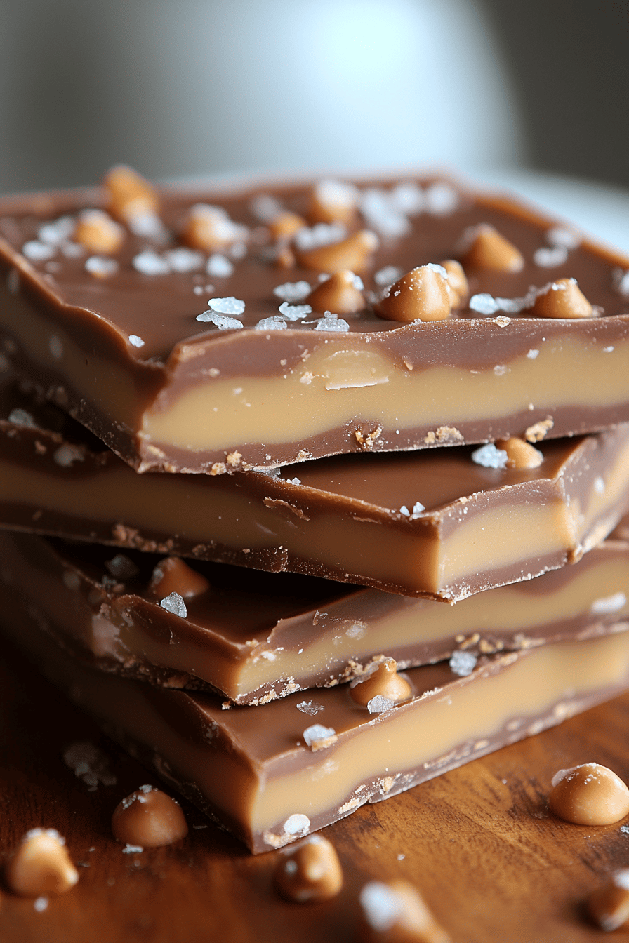 Christmas Toffee Recipe final dish beautifully presented and ready to serve