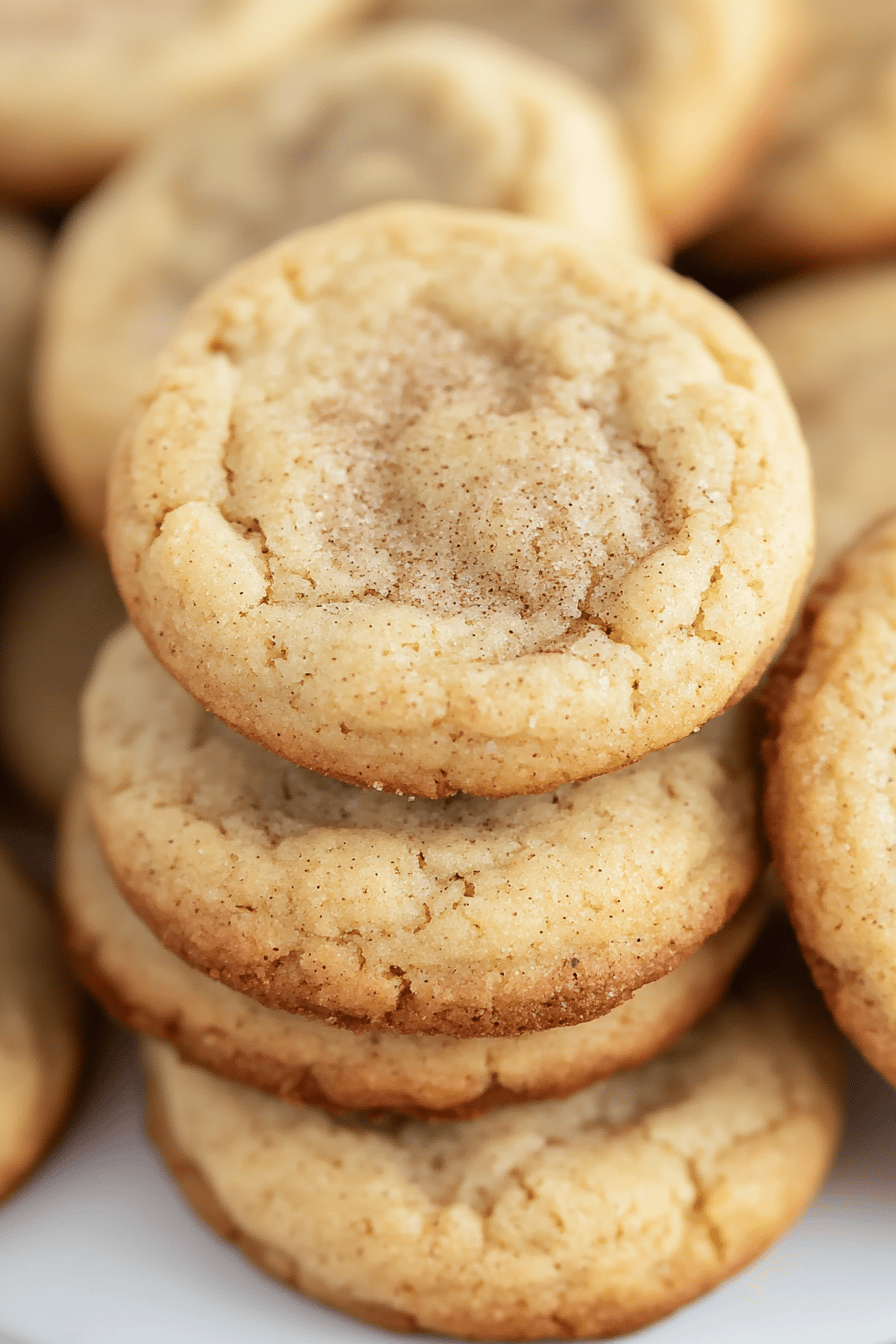 Cinnamon Cookies Recipe ingredients organized and measured on kitchen counter