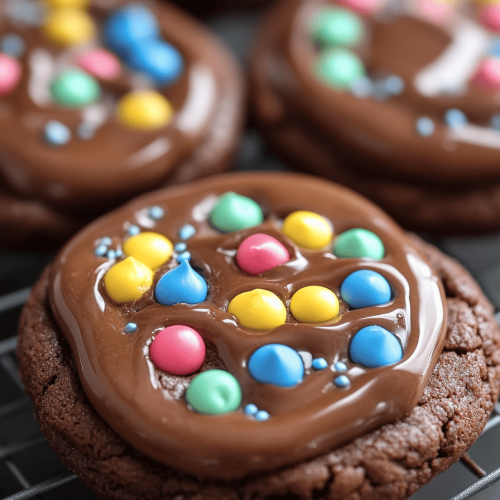 Cosmic Brownie Cookies