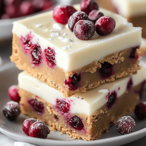 Cranberry Bliss Bars Recipe
