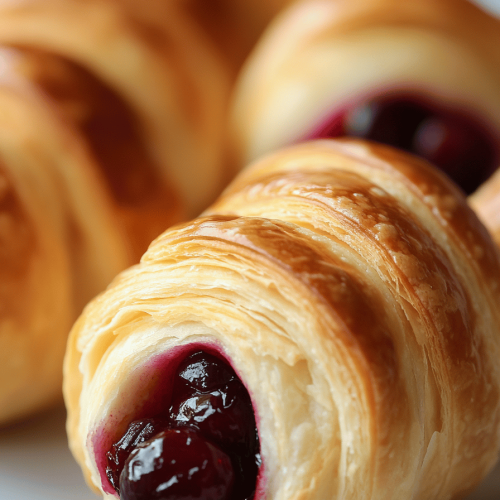 Cranberry Stuffed Crescent Rolls