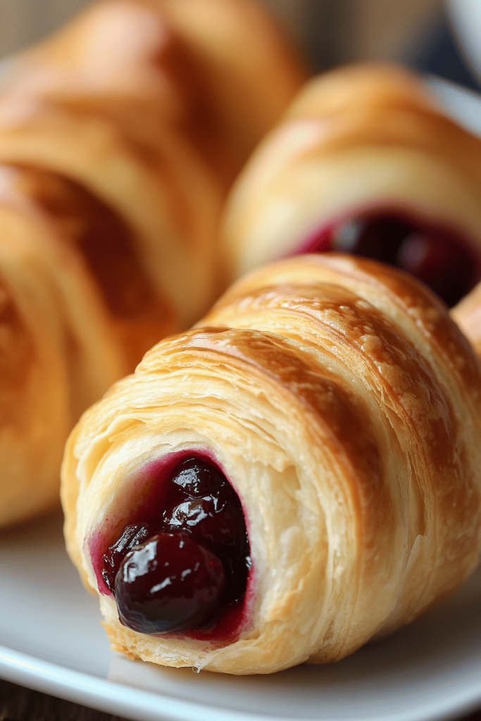 Cranberry Stuffed Crescent Rolls