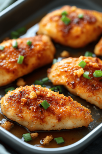 Crispy Baked Hot Honey Chicken