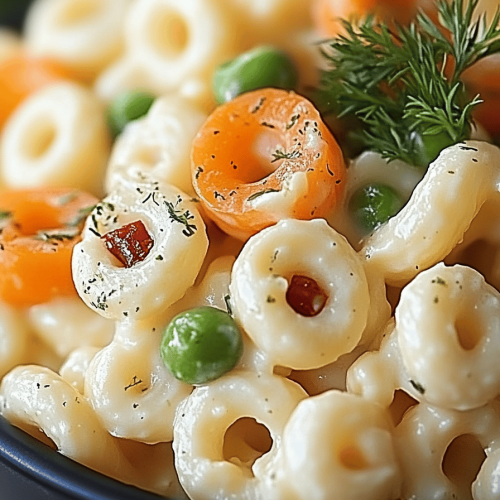 Dill Pickle Macaroni Salad