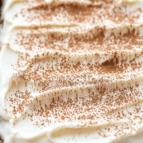 Eggnog Poke Cake