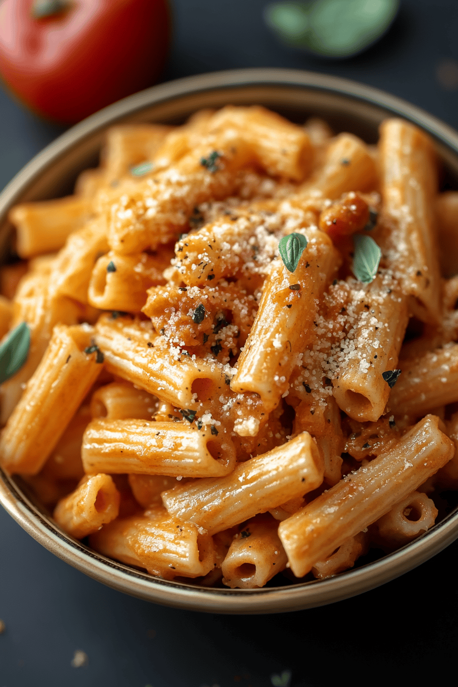 Gigi Hadid Pasta Recipe final dish beautifully presented and ready to serve