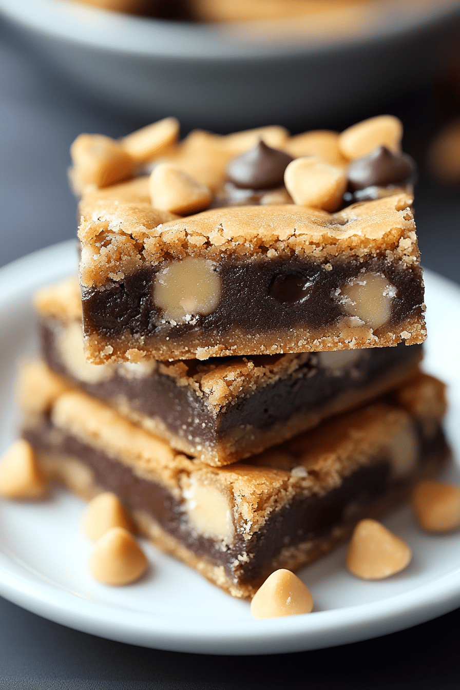 Gluten-Free Chubby Hubby Bars ingredients organized and measured on kitchen counter