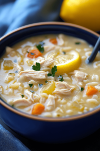 Greek Lemon Chicken Soup