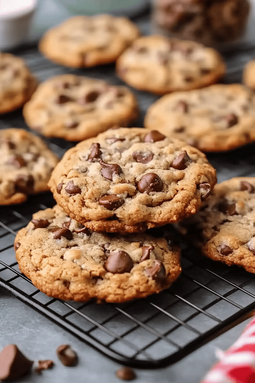 Homemade Cowboy Cookies Final Dish Presentation