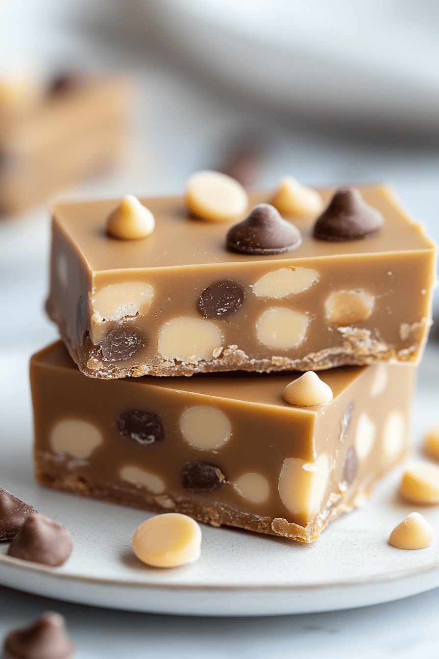 Homemade Payday Candy Bars final dish beautifully presented and ready to serve