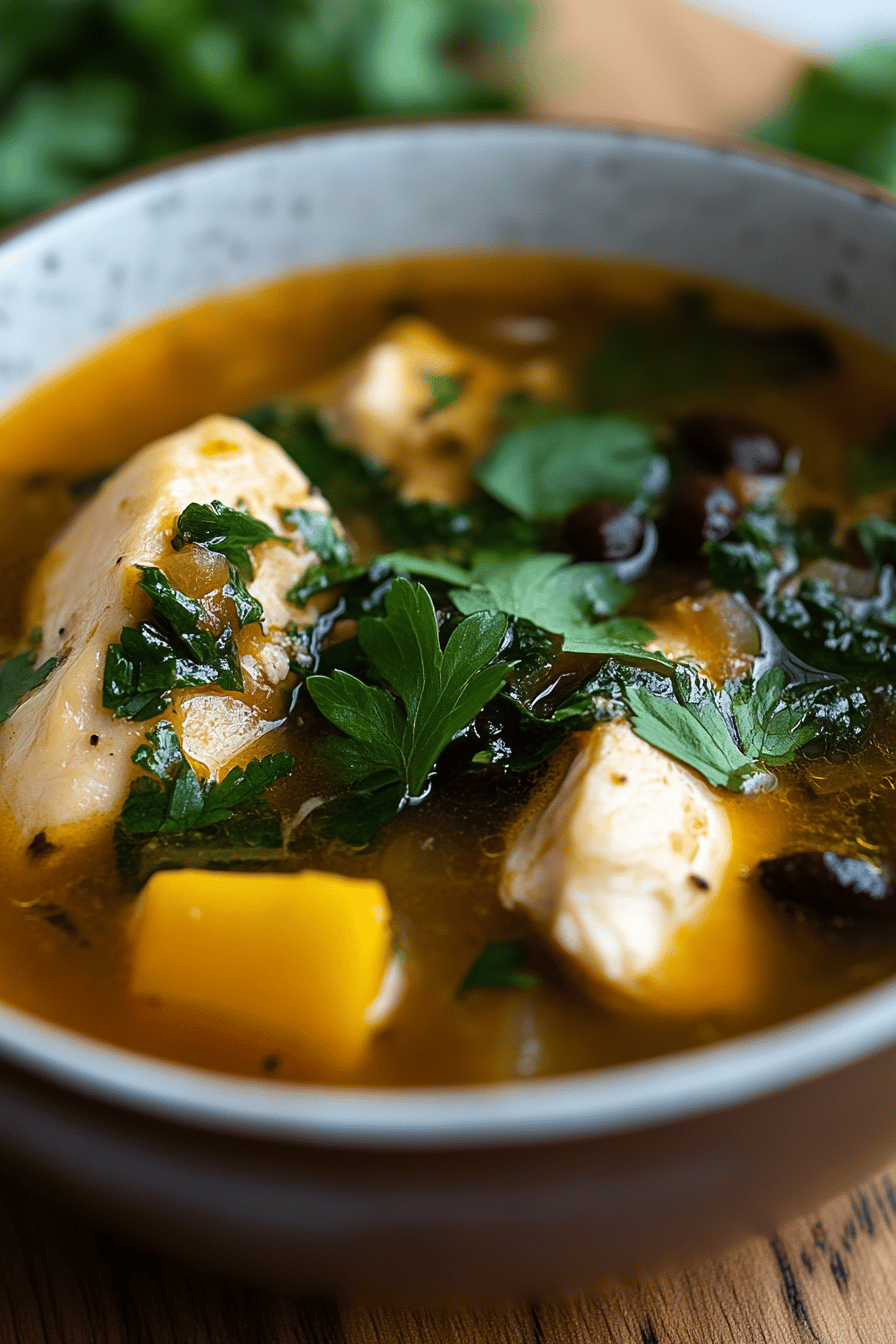 Hot and Sour Chicken Soup Recipe final dish beautifully presented and ready to serve
