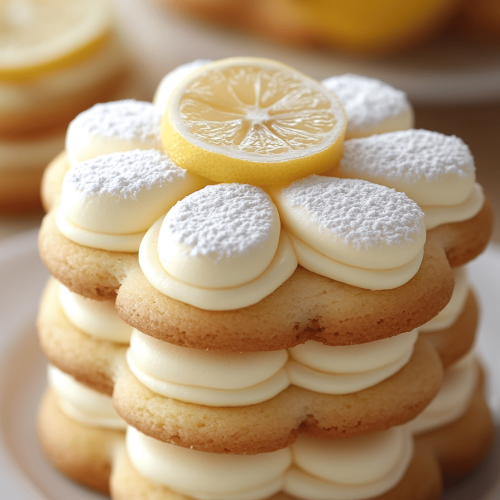 Lemon Cream Cookies