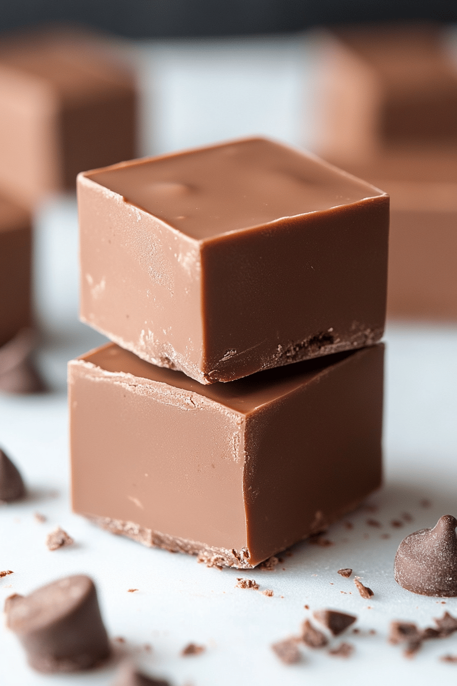 Mackinac Island Fudge Recipe final dish beautifully presented and ready to serve