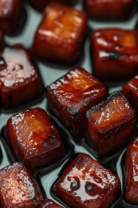 Maple Bourbon Pork Belly Burnt Ends