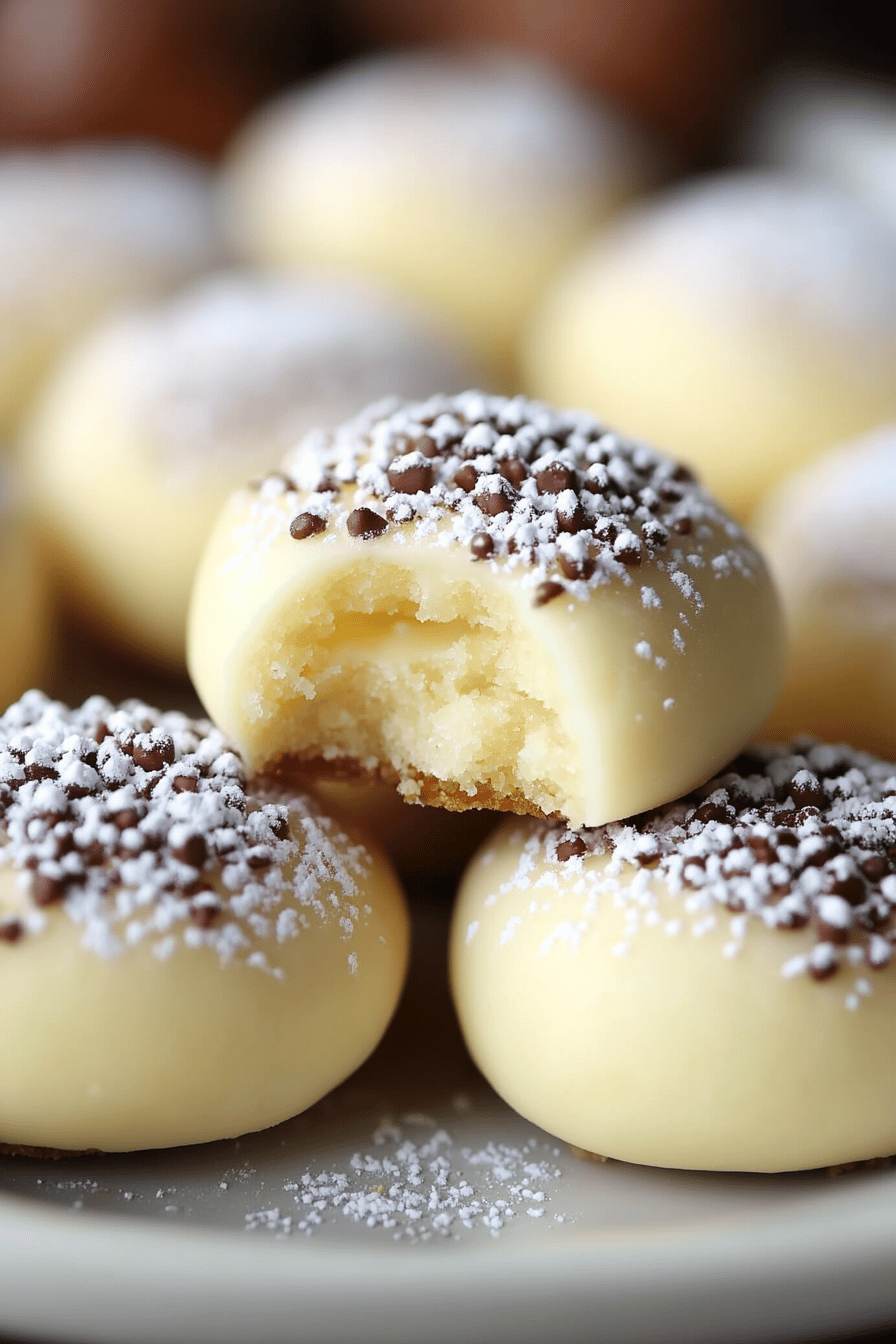 Melting Moment Cookies final dish beautifully presented and ready to serve