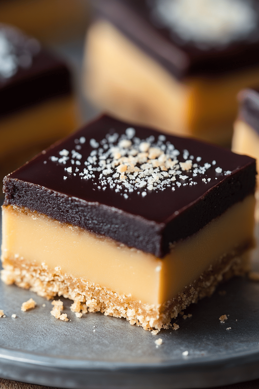 Millionaire's Shortbread Recipe ingredients organized and measured on kitchen counter
