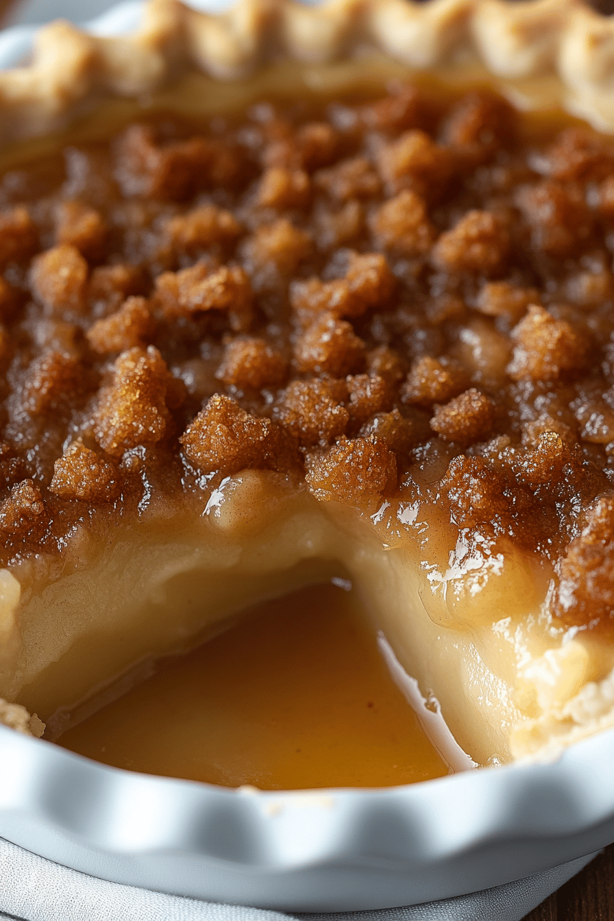 Mock Apple Pie Recipe final dish beautifully presented and ready to serve
