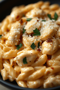 Parmesan Garlic Sauce Chicken Pasta
