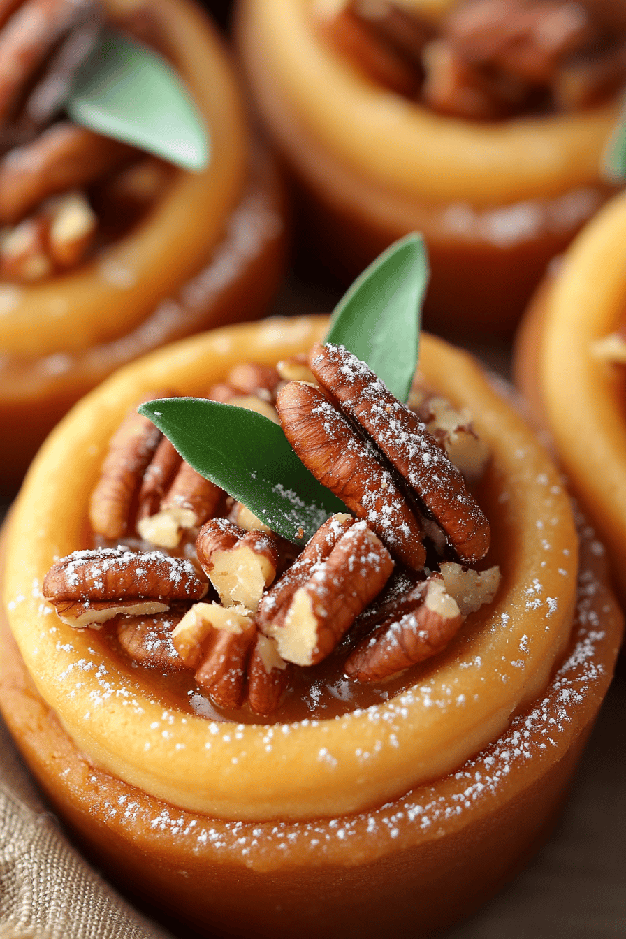 Pecan Tassies Recipe final dish beautifully presented and ready to serve