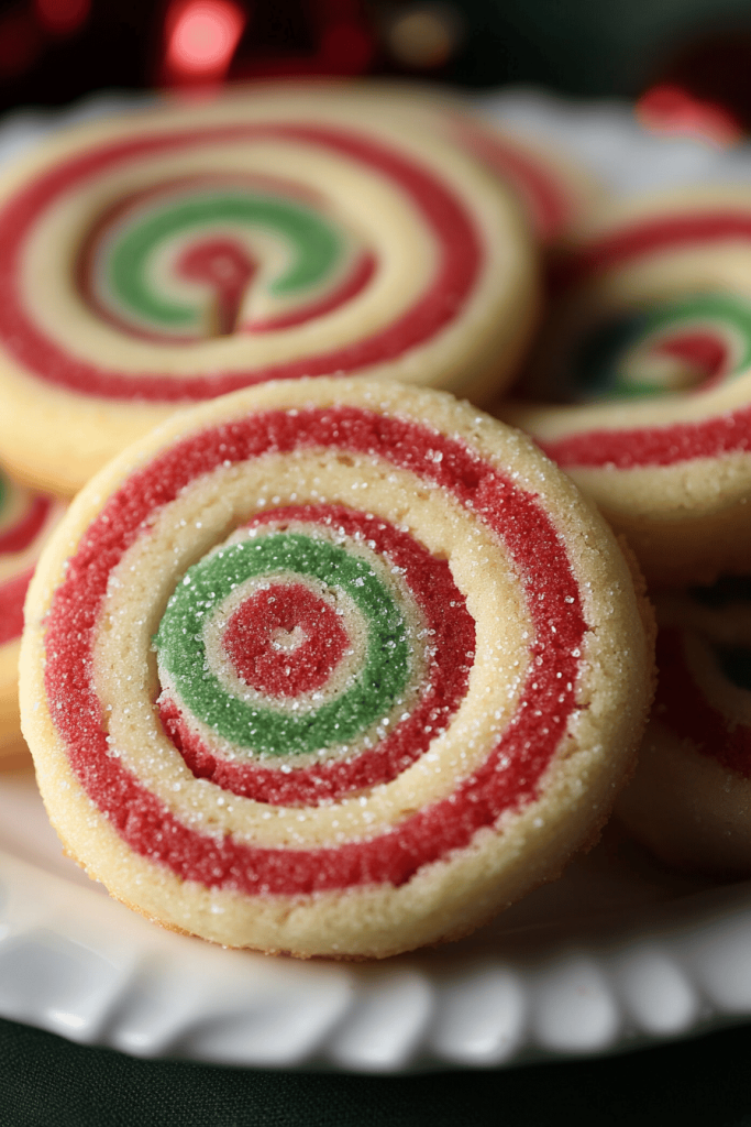 Pinwheel Christmas Cookies