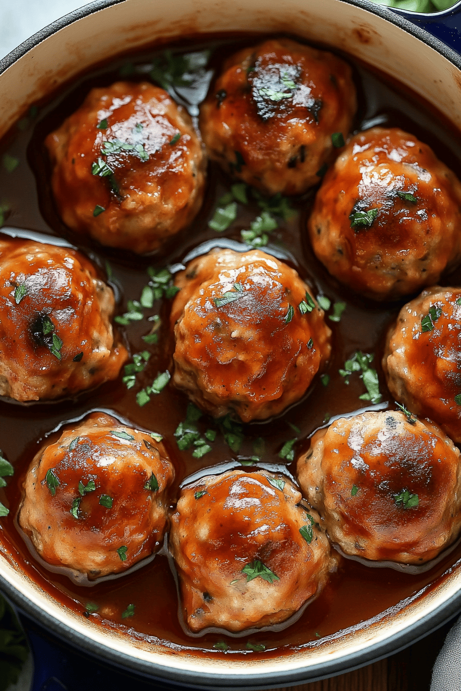 Porcupine Meatballs Recipe final dish beautifully presented and ready to serve