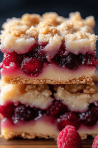Raspberry Crumb Bars