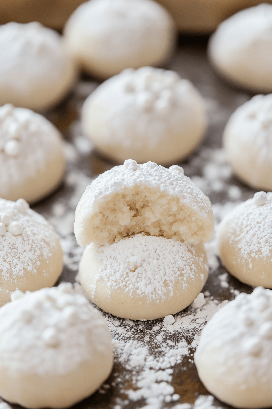 Russian Tea Cakes Recipe final dish beautifully presented and ready to serve