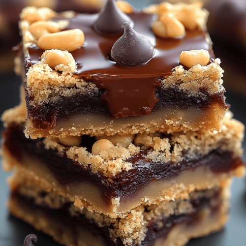 Salted Caramel Chocolate Chip Cookie Bars